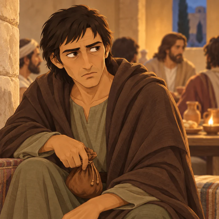 Retrato ilustrado de Judas Iscariotes