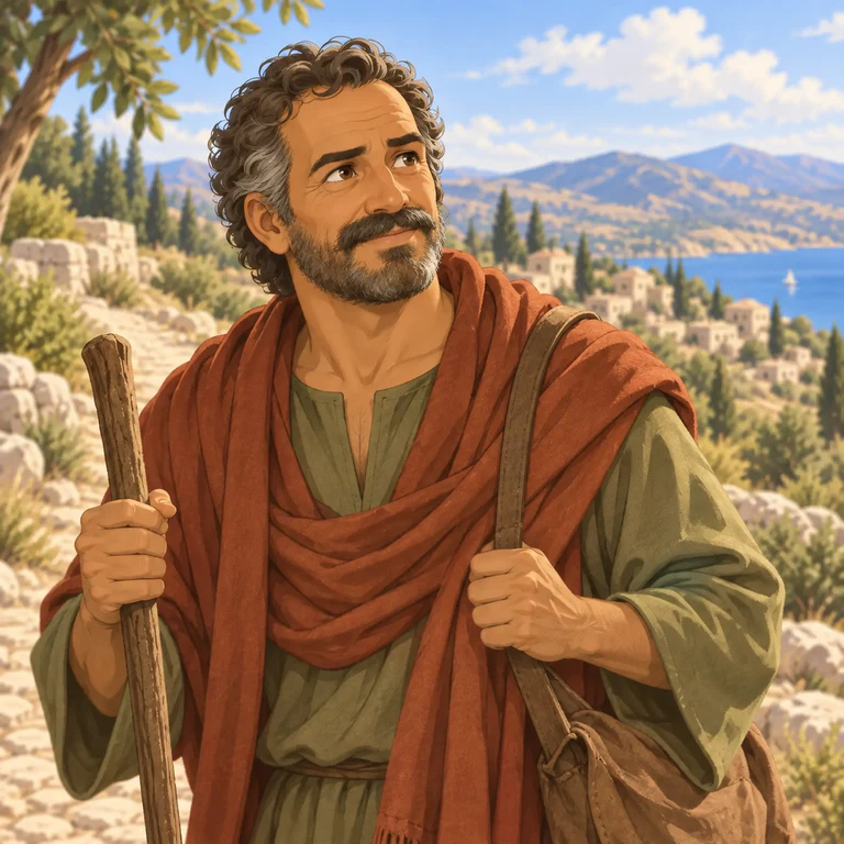 Retrato ilustrado de Judas Tadeu